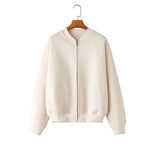 Damski komplet retro ze spodniami typu bomber